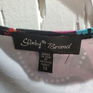 Slinky plus size Tunic